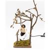 Frisa Presepi Raccoglitore di olive - mov h 10 cm