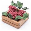 Frisa Presepi Cassetta Uva Rossa per statue h10/12 cm