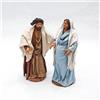 Frisa Presepi Maria incinta e Giuseppe - h 16 cm