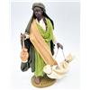Frisa Presepi Mora con Stoffe - h 20 cm