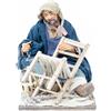 Frisa Presepi Riparatore di sedie - mov h 24 cm