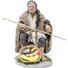 Frisa Presepi Pescatore su Scoglio - h 24 cm