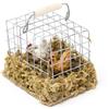 Frisa Presepi Gabbietta con galline