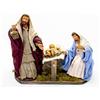 Frisa Presepi Natività con Madonna Seduta - mov h 15 cm