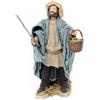 Frisa Presepi Pastore con Bastone - mov h 15 cm