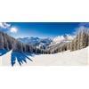 Frisa Presepi Sfondo Innevato per Box