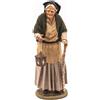 Frisa Presepi Donna con Lanterna - h 30 cm