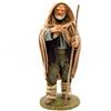 Frisa Presepi Pastore in Piedi con Bastone - h 30 cm