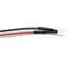 Frisa Presepi LED FUOCO 5 mm con filo ROSSO