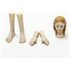 Frisa Presepi Testa - Braccia - Gambe per fantoccio Pastori per fantoccio H 15 cm