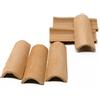 Frisa Presepi Tegole in Terracotta Naturale (50 pezzi) L 5 cm