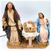 Frisa Presepi Natività con Madonna Seduta - mov h 30 cm