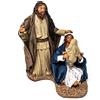 Frisa Presepi Natività con Bambino in Braccio - mov h 30 cm