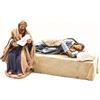 Frisa Presepi Natività con Madonna che Riposa - mov h 30 cm