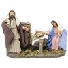 Frisa Presepi Natività con Madonna Seduta - mov h 12 cm