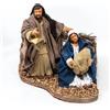 Frisa Presepi Natività Bambino in braccio - mov h 12 cm