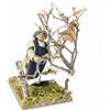 Frisa Presepi Raccoglitore di Olive - mov h 12 cm