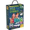 Liscianigiochi Laboratoire de stylos effaçables - Kit Scientifique - I'M A GENIUS - Stylos a personnaliser, Expériences d'encre