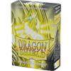 Dragon Shield ART11114 (60) Nein Japanese Size Sleeves 60pk, Matte Yellow