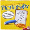 Mattel Games Pictionary Disegna l'Indizio della Carta e Prova ad Indovinare, Gioco di Carte per Serate in Famiglia e con Amici, con Pennarelli e Lavagnette Inclusi, Versione Spagnola, 8+ Anni, ‎DKD51