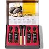 Thoughtfully Gourmet, set regalo di sale al tartufo e olio d'oliva, include 4 oli extravergine di oliva premium, 2 sali al tartufo con veri tartufi, set da 6