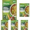Knorr Zuppa di Verdure, Piatti Pronti Knorr con Verdure da Agricoltura Sostenibile, Senza Coloranti, Senza Conservanti, Fonte di Fibre, Vegano, 40 g (Confezione da 5)