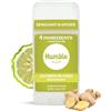 HUMBLE SIMPLE AND TRUE. Humble tutto deodorante naturale, alluminio e parabeni, Cruelty Free uomini e donne deodorante Bergamotto e zenzero 1-Pack