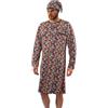 sesto senso Camicia da Notte Uomo con Cuffia Maniche Lunghe M Motor Moto