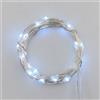Luci da Esterno Catena Luminosa a Batteria 6m 60 nanoLed - Bianco Freddo