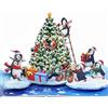 CUT POPUP.COM CUTPOPUP Pinguino Biglietti Natale 2025, Biglietti Auguri Natale, Biglietti Auguri Natalizi, Biglietto Natale, Christmas Cards, Xmas Cards (Penguin) US8-CN316IT