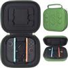 sisma Custodia rigida per Joycon 2 con Laccetto, Custodia protettiva per riporre e trasportare Controller Originale Switch 2, Verde