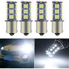 YM E-Bright 1156 RV HA CONDOTTO LA Lampadina BA15S 1073 7506 1141 HA CONDOTTO LA Lampadina per Camper SUV MPV Auto Indicatori di direzione Lampadina 18SMD 5050 Chip DC12V, 4pcs