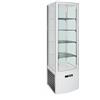 Espositore refrigerato da banco Lt. 280 - Dim.cm. 47,3x40,5x184,2H.