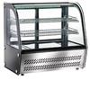 Espositore Vetrina refrigerata da banco. Vetro Curvo - Lt. 160 - Dim.cm. 88,3x58x67H.