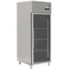 Armadio Refrigerato congelatore 650 lt - Porta in vetro - *LINEA ECO* Acciaio inox -18/-22°C