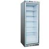 Armadio Refrigerato CONGELATORE con Porta in Vetro 340 Lt. - Refrigerazione statica -18°/-22°C esterno in acciaio inox