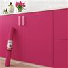 Decotalk Deotalk Pellicola Adesiva Per Mobili Rosa Rossa 40x500cm Impermeabile Contatto Adesivi Per Cucina Carta Adesiva Per Mobili Autoadesivo Bambini Rivestimento Adesivo Rosa Armadio Cassetti