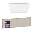 Philips Hue White&ColorAmbiance Surimu, Plafoniera LED Smart, Bluetooh, Controllo Vocale 60 W, Base Quadrata, 16 Milioni di Colori