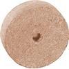 Honsell ollare Grezza, Ciondolo a Forma di Ciambella in Colore Marrone, con Foro di 6-7 mm, Circa 3,5 x 3,5 x 1 cm, in Morbida Pietra, Ideale Anche per i Bambini, Multicolore, taglia unica