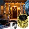 ACICILI Ghirlanda luminosa a LED, 80 m, 800 LED, IP44 Impermeabile con Telecomando e Memoria, 8 Modalità e Timer, Bianco Caldo per Giardino Matrimonio Natale Feste