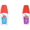 Autan Family Care Vapo Spray Antizanzare Comuni e Tigre, con Aloe Vera, 100ml + Junior Vapo Spray Insetto Repellente Per Bambini dai 2 Anni, 100 ml