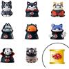 Megahouse Naruto Megahouse Shippuden Mega Cat Project Trading Figures Nyaruto! Special Set 3 cm