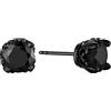 PROSILVER Orecchini Argento Uomo 925 7mm Orecchini Brillantini Donna Argento 925 Forma Corona Celtico Orecchini Celtici