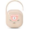 Suavinex Scatolina PortaCiuccio Suavinex Wild & Free Rosa