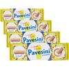 Pavesi Pavesini Biscotto Leggero al Gusto Caffè per Colazione o Gustoso Break - 8 pacchetti - 200 g (Confezione da 4)