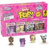 Funko Bitty POP! 4 Pack: My Little Pony - Twilight Sparkle, Fluttershy, Discord, Mystery Mini Figure - 1 in 6 chance of receiving the rare Chase variant - Styles may vary - 0,9 pollici (2,2 cm)