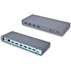 i-tec CADUAL4KDOCKUK replicatore di porte e docking station per notebook Cablato USB 3.0 (3.1 Gen 1) Type-C Nero, Turchese
