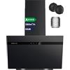 SOONYE SEUA26038 - Cappa aspirante classe A+++ 60 cm, 380 m³/h