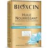 BIOXCIN Shampoo nutriente agli oli 300 ml, shampoo nutriente per capelli secchi e danneggiati, con 9 oli di fiori, vitamina B5 e BioComplex B11, idratazione e lucentezza