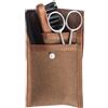 La Maison du Barbier - Set barba e baffi 3 pezzi (Cisello, Spazzola, Peigna) -100% Made in France